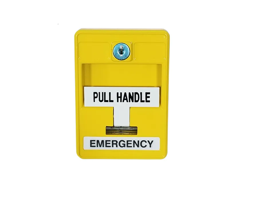 PULSADOR MANUAL DE EMERGENCIA AMARILLO MS-704U