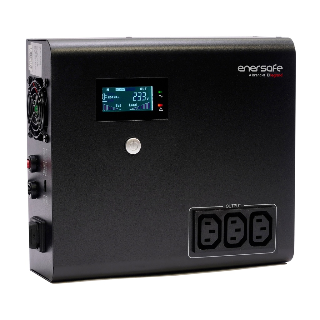 [INVCAR900] Inversor Cargador 1500VA/900W 12VDC