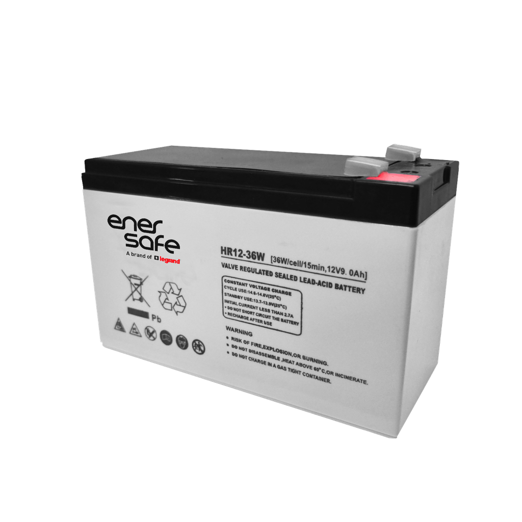 [BATENER12V9AH] Baterías Enersafe 12V 9AH