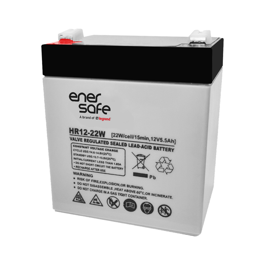 [BATENER12V5AH] Batería Enersafe 12V/5Ah